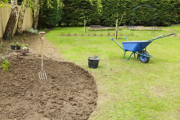 Pool Prep Yard Leveling in Golden