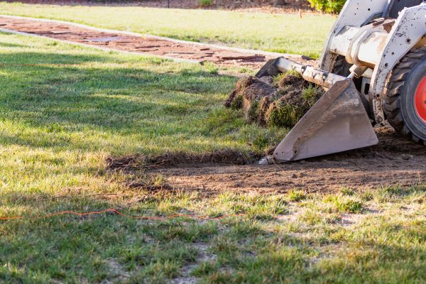 Yard Drainage Grading in Golden
