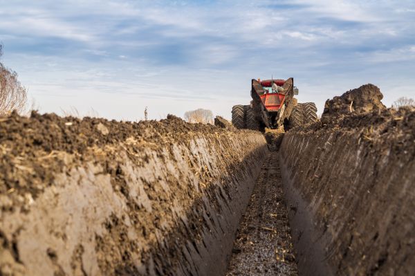 Drainage Trench Repair in Golden