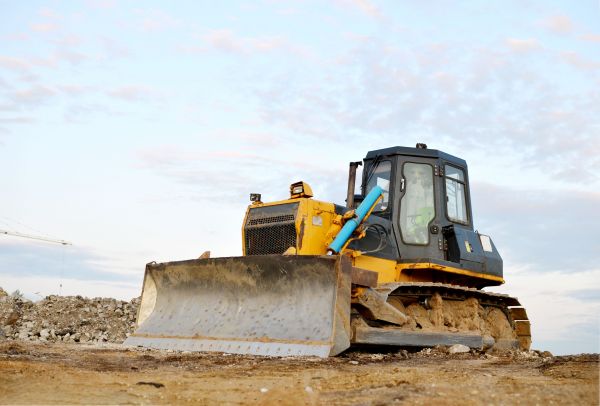 Bulldozer Land Excavation in Golden