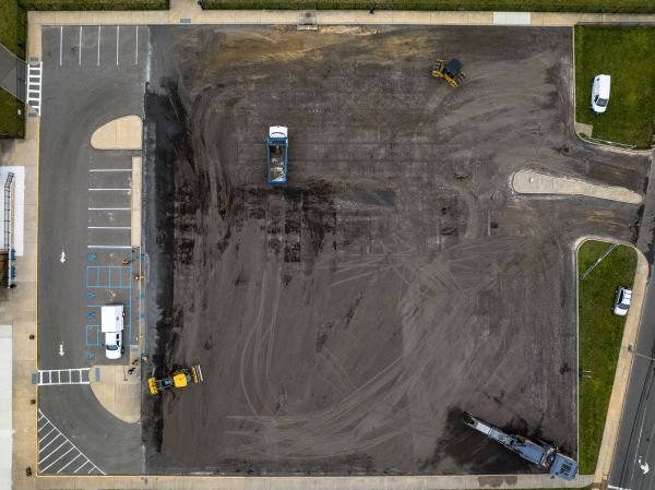 Parking Lot Excavation in Golden